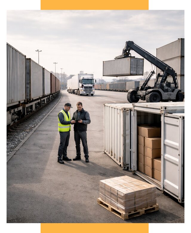 Международные мультимодальные перевозки от 46400 р. | СетСервис-Скт