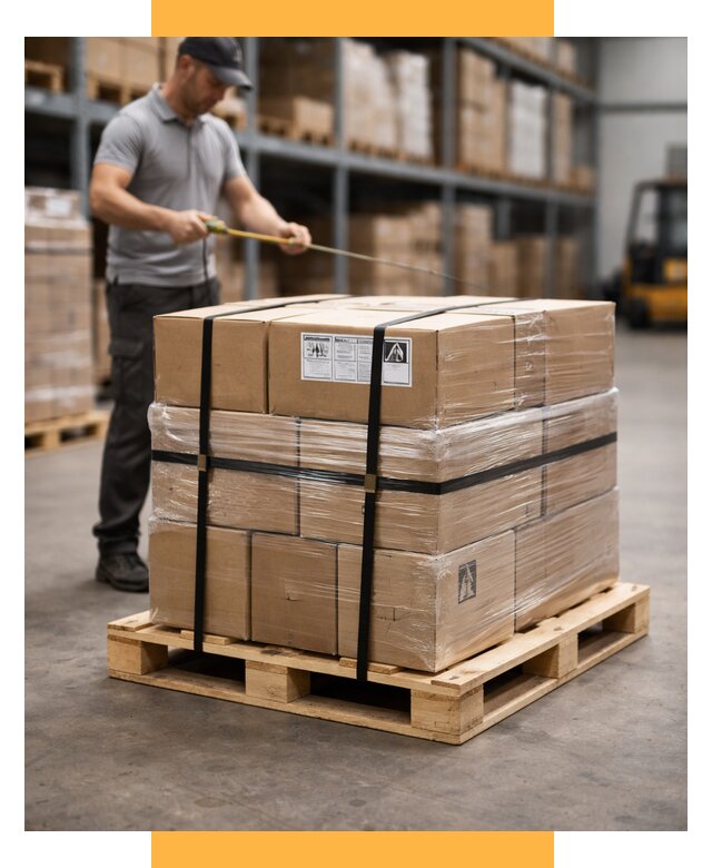 Упаковка и паллетирование грузов от 3609 р. | СетСервис-Скт