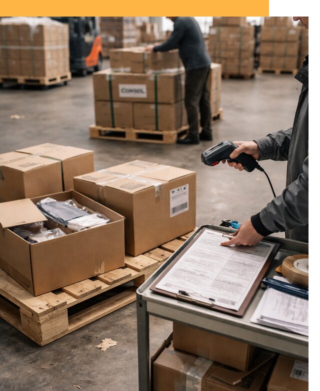 Сборные грузы из Китая: доставка, склад и таможня от 18560