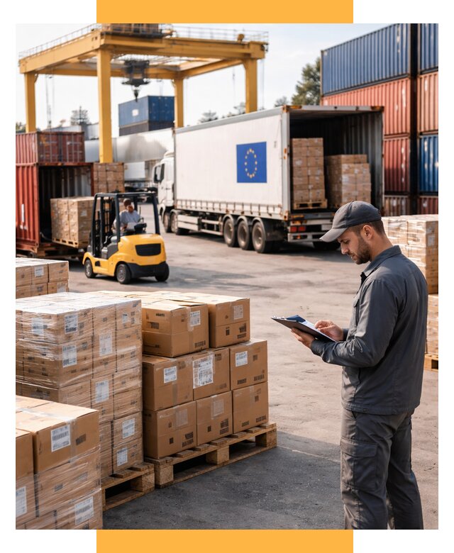 Доставка грузов из Европы от 12373 р., логистика СетСервис-Скт