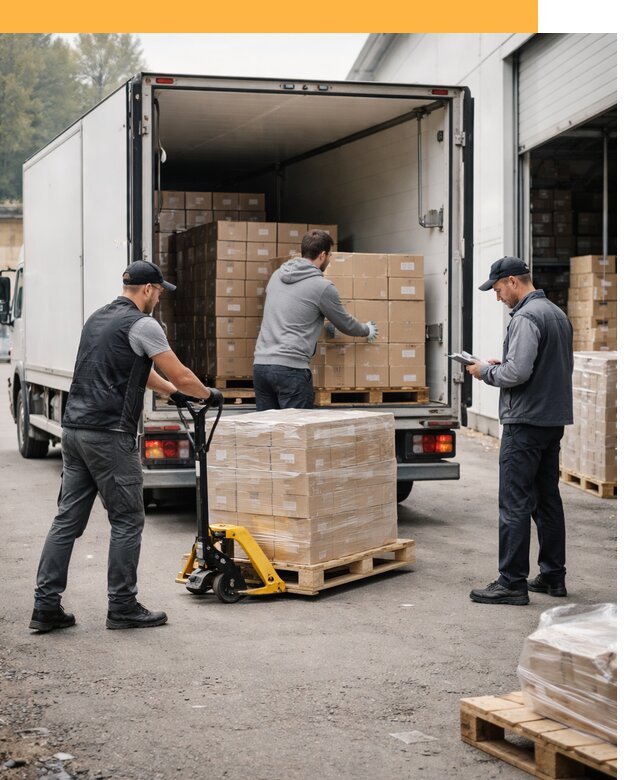 Автоперевозки из Европы до двери по цене от 87644 руб/т