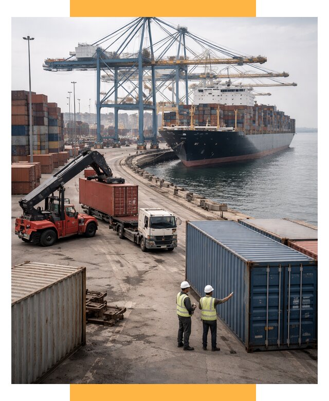 Морские перевозки из Европы от 61866 р. за контейнер | СетСервис-Скт