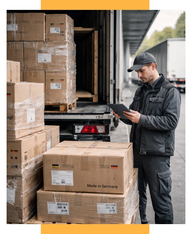 Доставка грузов из Германии от 46400 р. быстро - СетСервис-Скт