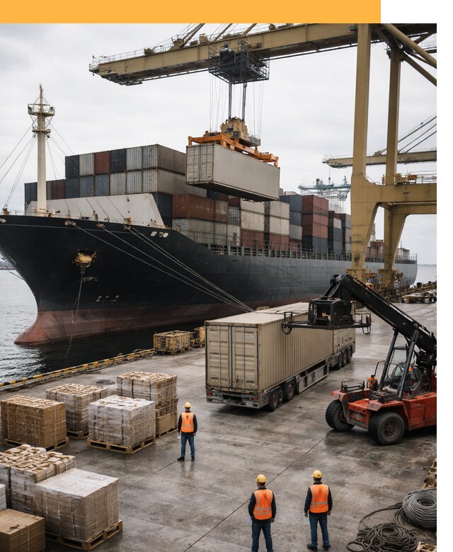 Морские перевозки из Индии: доставка FCL/LCL, таможня от 123732