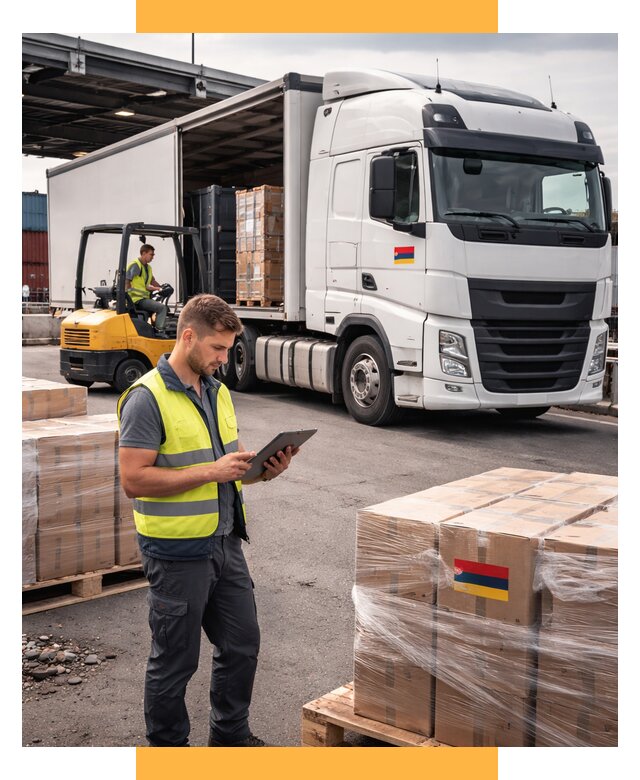 Автоперевозки из Армении от 97955 р. — услуги СетСервис-Скт