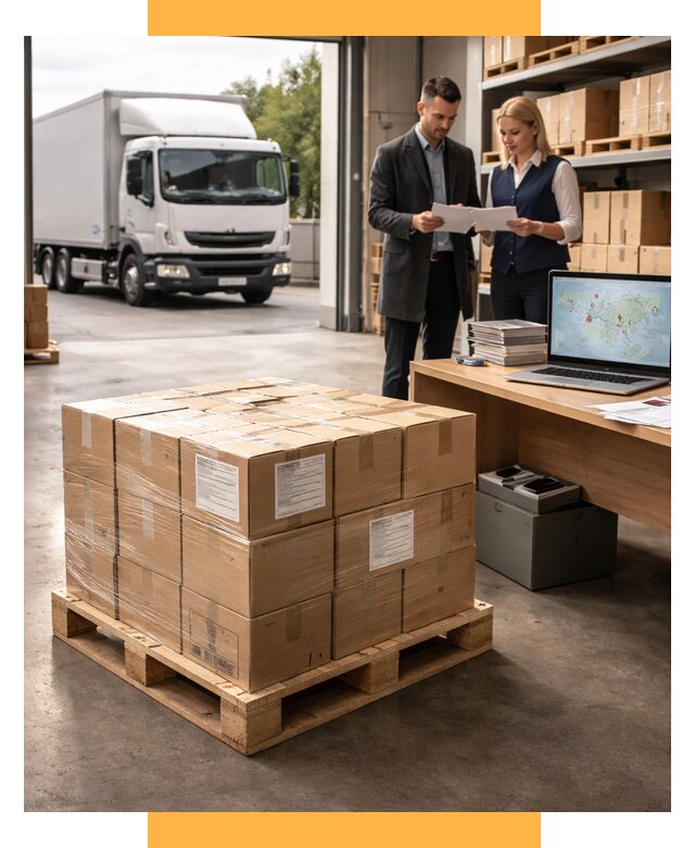 Доставка грузов в Европу от 7733 р. — логистика СетСервис-Скт