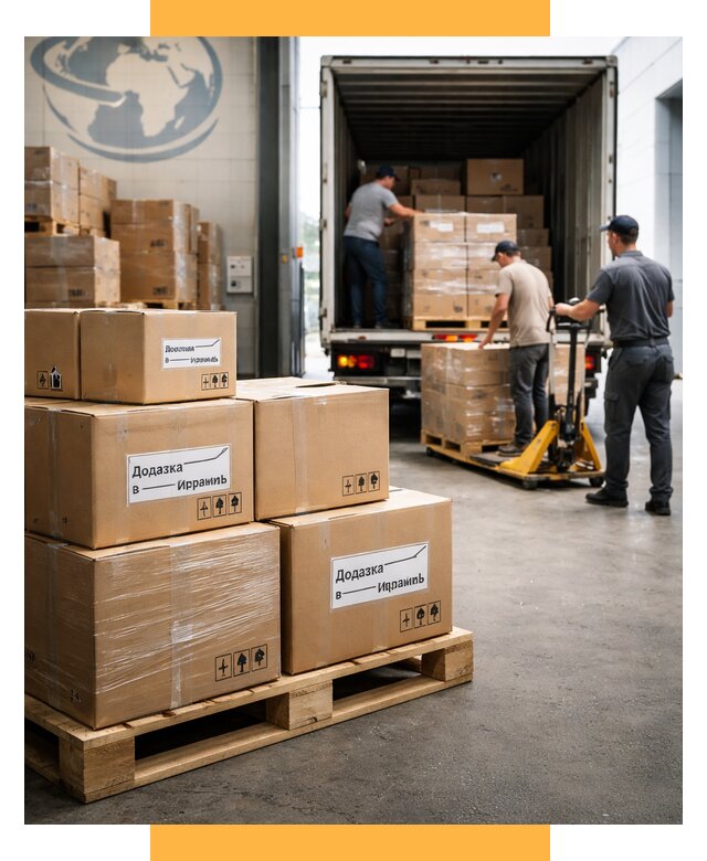 Доставка грузов в Израиль и экспорт от 46400 р. СетСервис-Скт