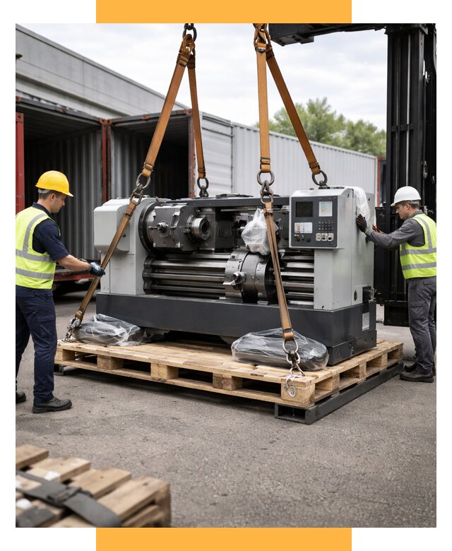 Перевозка станков и таможня от 61866 р. | СетСервис-Скт логистика