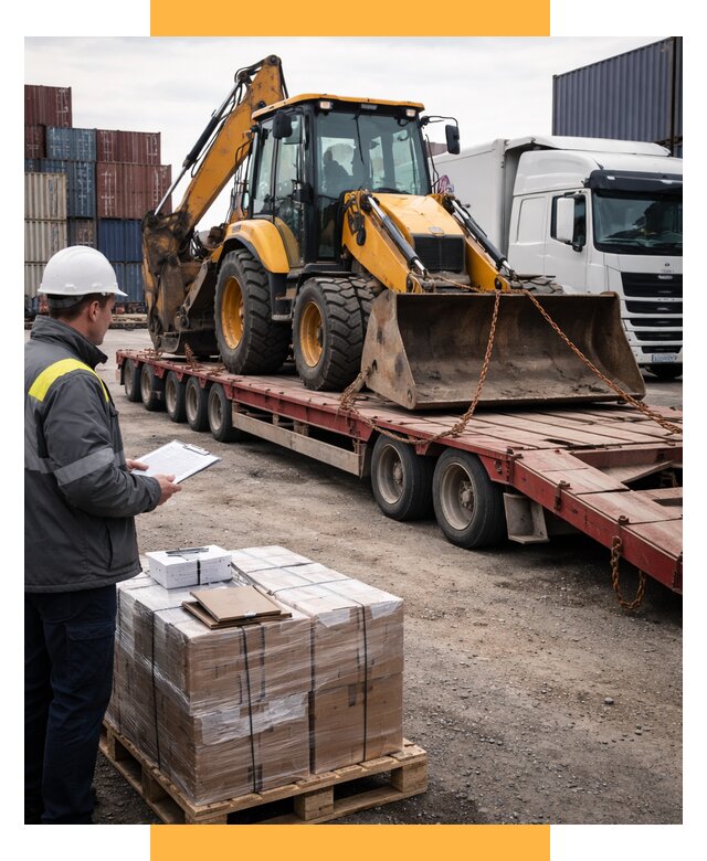 Международная перевозка спецтехники от 46400 р., СетСервис-Скт