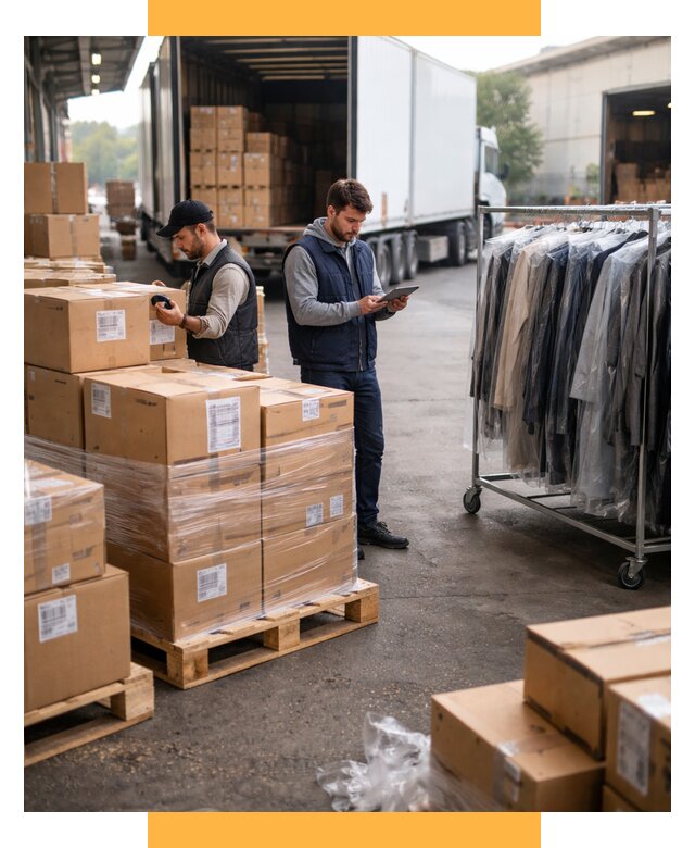 Перевозка и доставка одежды из Китая от 7733 р., СетСервис-Скт