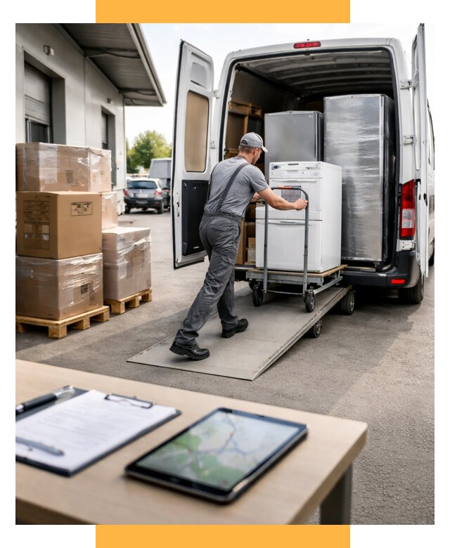 Перевозка бытовой техники от 6702 р. - логистика СетСервис-Скт