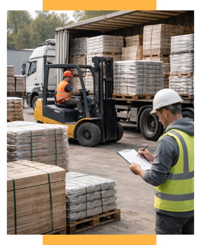 Перевозка строительных материалов от 5671 р. | СетСервис-Скт