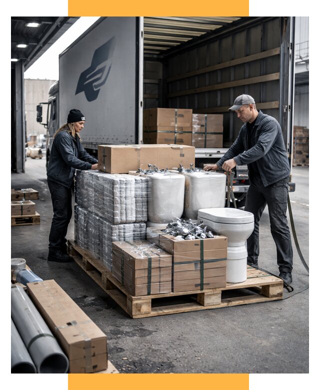 Перевозка сантехники под ключ от 1856 р. | СетСервис-Скт