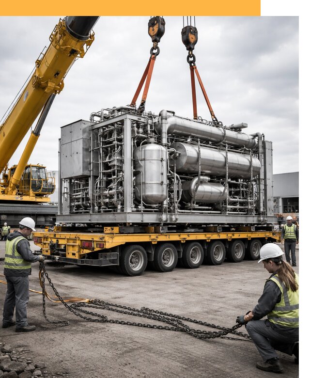 Перевозка тяжеловесных грузов по миру от 154665 руб