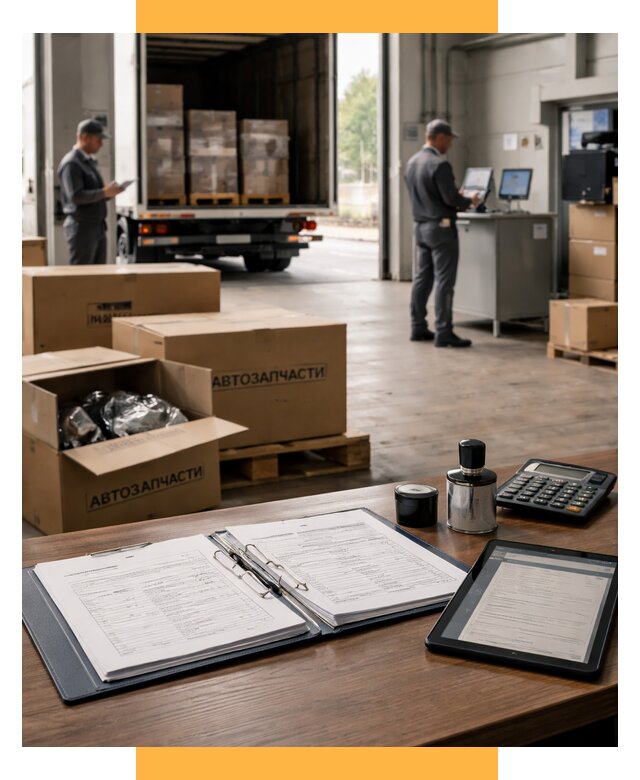 Таможенное оформление автозапчастей под ключ от 8764 р., СетСервис-Скт