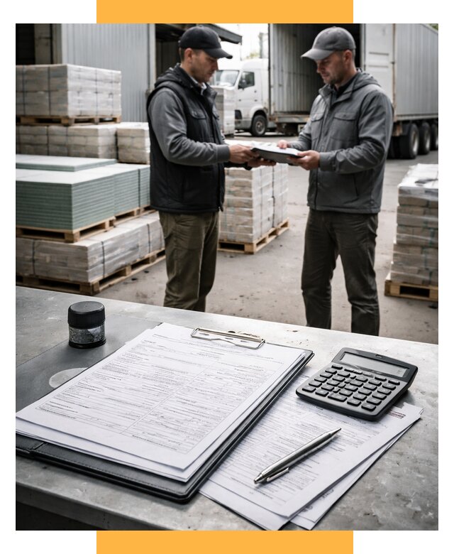 Таможенное оформление стройматериалов от 8764 р. | СетСервис-Скт