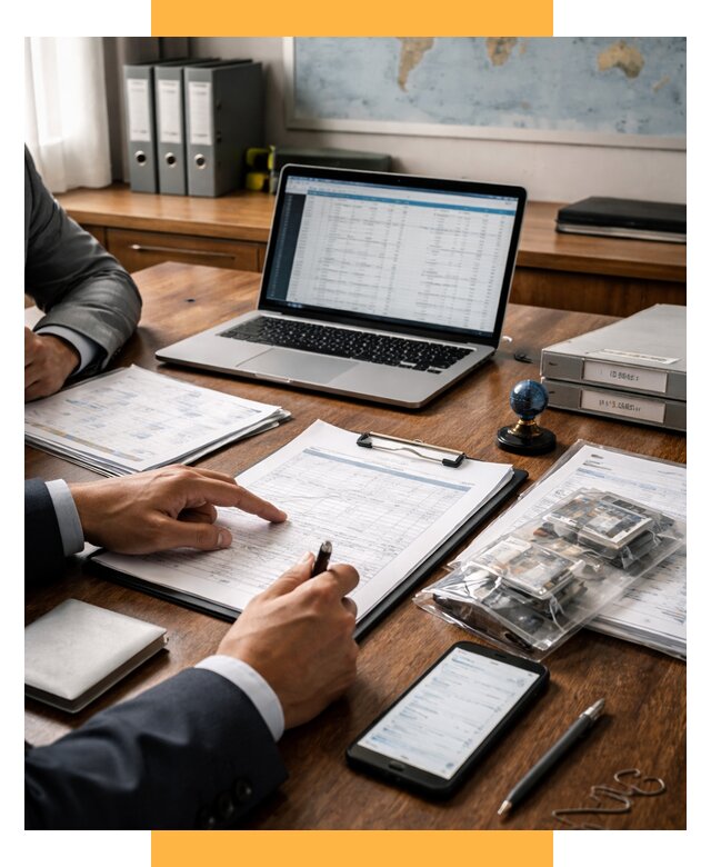 Проверка поставщика за рубежом от 8764 р. | СетСервис-Скт аудит