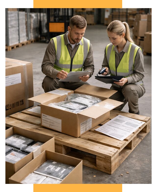 Инспекция товара перед отправкой от 4640 р. | СетСервис-Скт