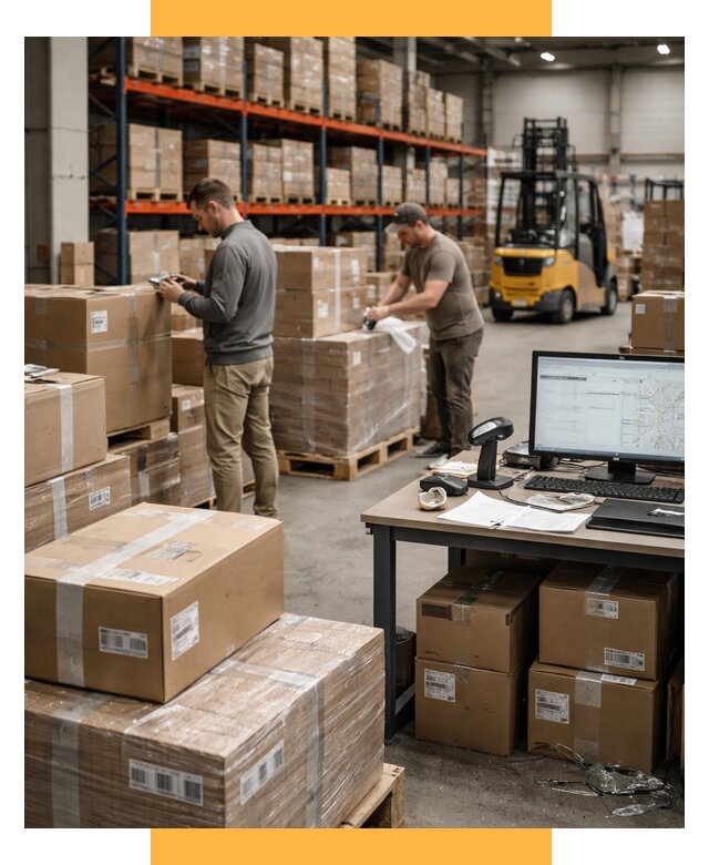 Склад консолидации в Европе от 6702 р., услуги СетСервис-Скт